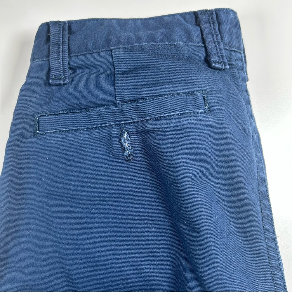 2 Pairs Vans Boys Chinos Blue/Steel Grey Size 27 - Picture 15 of 15